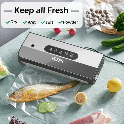 Selladora al Vacío Fezen Automática: Frescura Total.