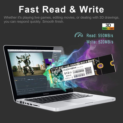 Unidad estado sólido Indmem SSD DMPT (B) 512GB SATA 3.0 (USADO)