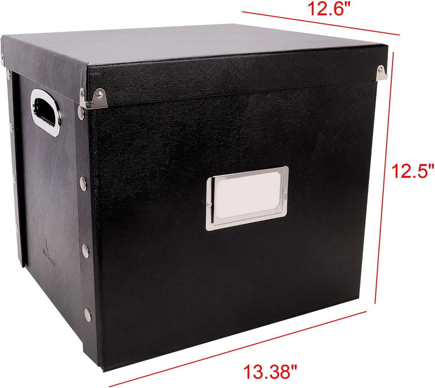 2 Cajas almacenamiento discos de vinilo 12"