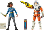Figuras de acción de Alisha Hawthorne y Buzz Lightyear