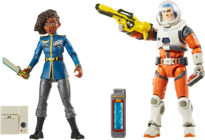Figuras de acción de Alisha Hawthorne y Buzz Lightyear