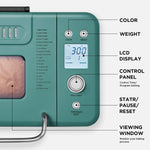 Maquina de pan, antiadherente, pequeña, 2lb, color de corteza (USADA).