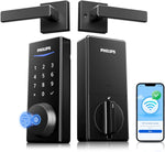 Philips Cerradura de Puerta Inteligente con Asa, Bloqueo Automático.