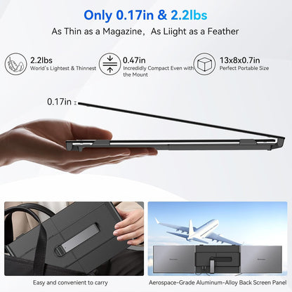 Blackview DCM6 Monitor Portátil Triple 14'' FHD IPS USB-C