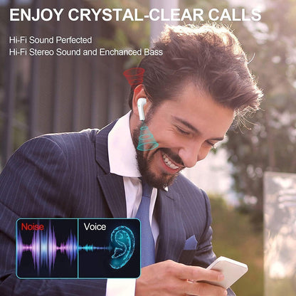 Auriculares inalámbricos, Bluetooth 5.3, A6 PRO, IPX7 impermeable.