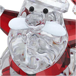 Figura de Swarovski, Santa Claus y Chimenea 5701507, Original.