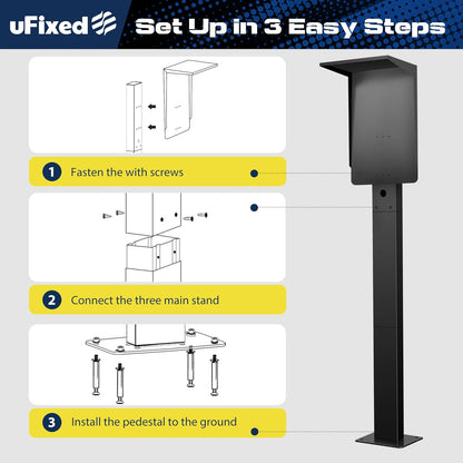Pedestal para cargador EV de Tesla 60 amp/250V, (USADO).