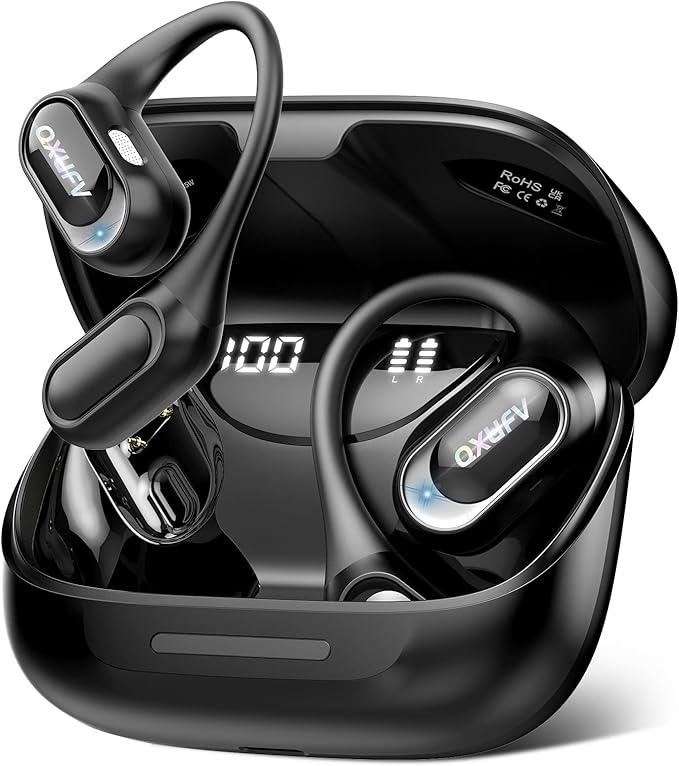 Auriculares abiertos inalámbricos graves profundos QX68