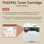 Cartuchos de tóner compatibles para Brother TN229X, 5 Pack