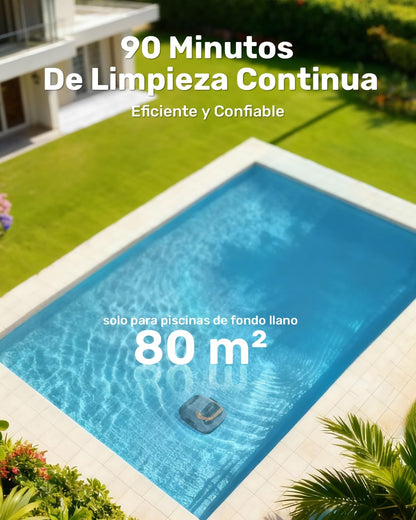Robot Limpiafondos Gosvor Inalámbrico 90 Min 80m² (USADO)