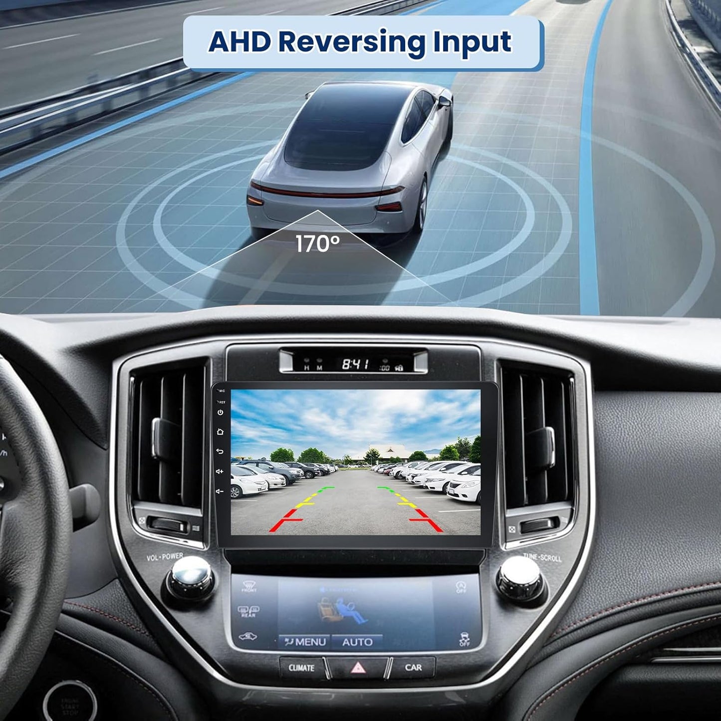 Estéreo de coche inalámbrico, Fuluku, 2+64GB, Android 13 doble DIN.