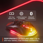 Mouse para Juegos Steelseries Aerox 3, TrueMove 8K y Ultraligero