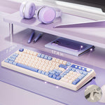 Teclado con cable, retroiluminado RGB, AULA S99, numérico.