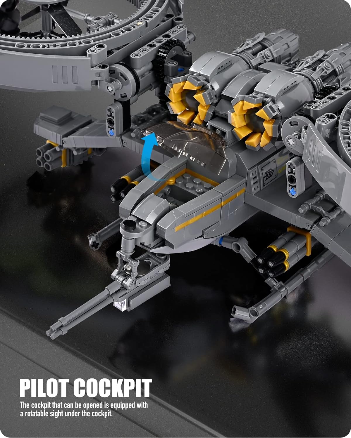 Juego de bloques de construcción, escorpión de combate, Nifeliz.