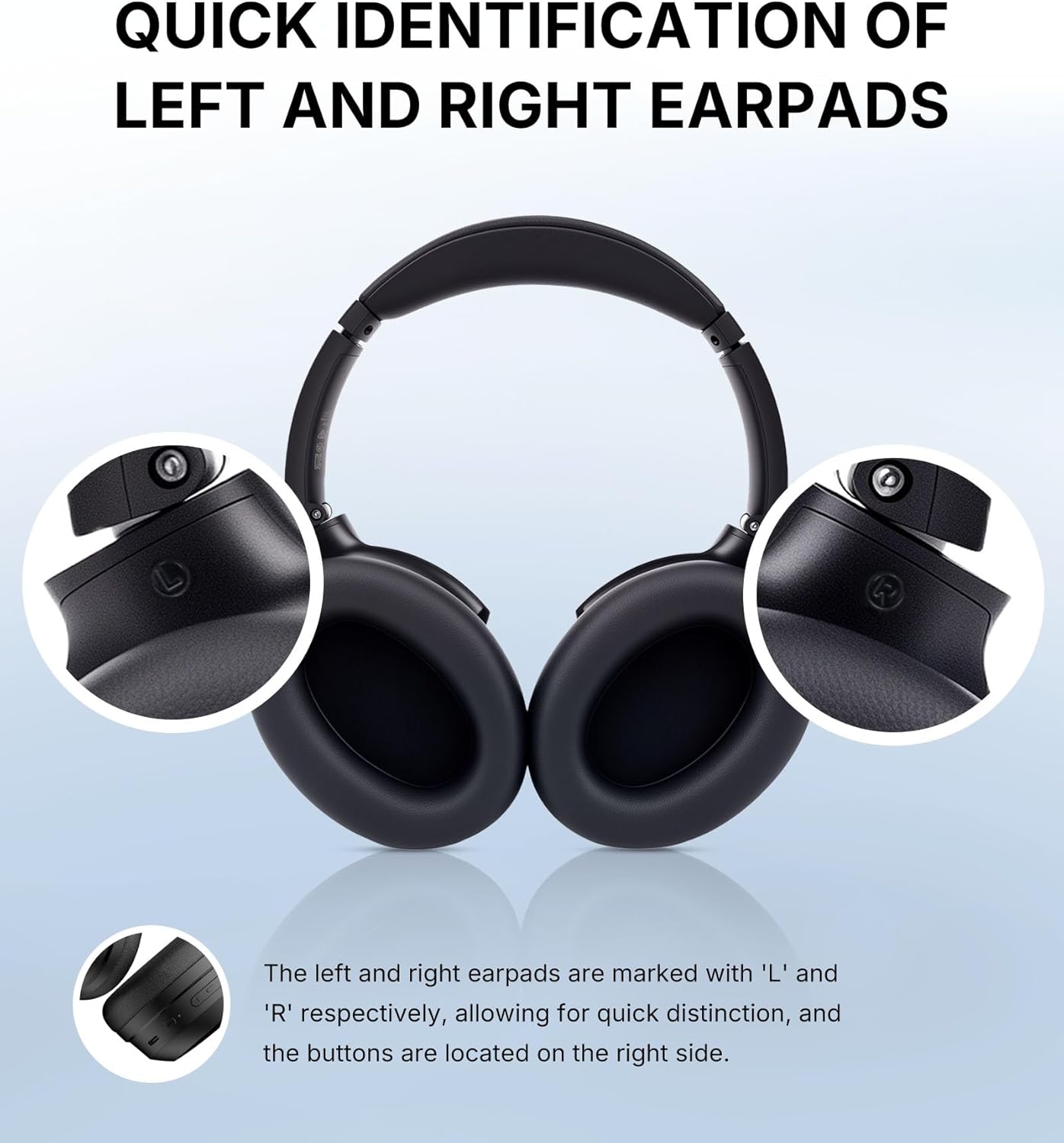 Auriculares inalámbricos sobre la oreja con cancelación activa de ruido, Edifier WH700NB Pro