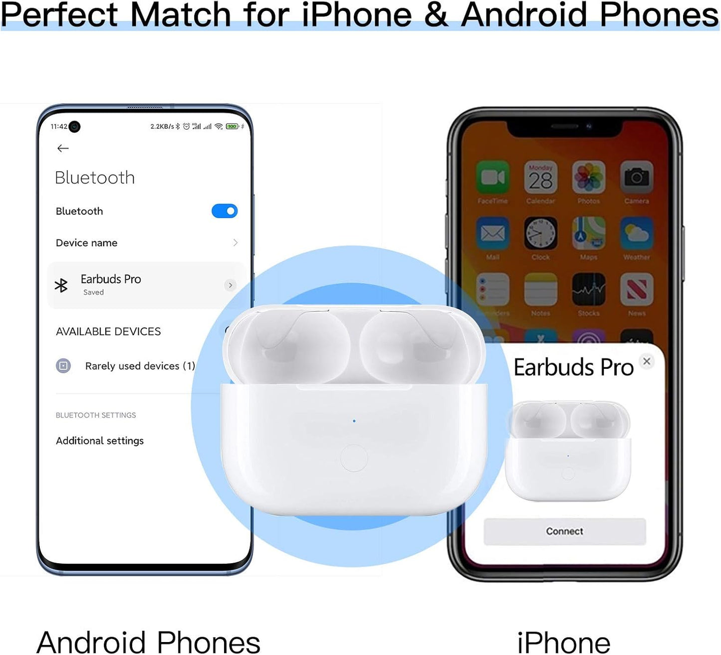Estuche de carga compatible AirPod Pro de 1.ª gen