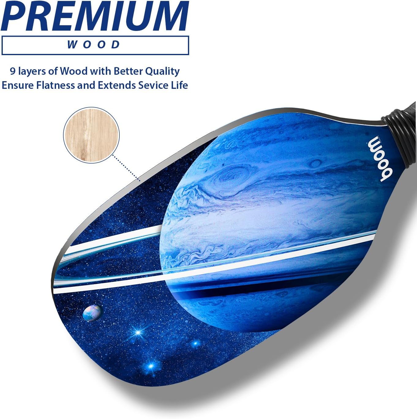 Paletas madera premium Pickleball bolsa transporte y pelotas
