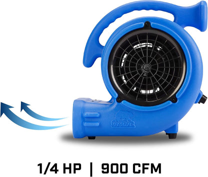Secador Ventilador Industrial B-Air VP-25 Air Mover 1/4HP 900CFM