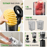 Extractor Prensado Frío Tuumiist Boca Extra Grande 13.5cm
