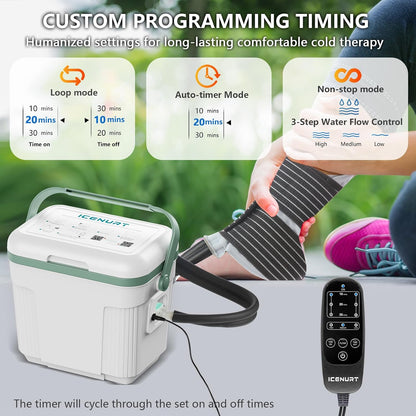 Máquina de terapia fría con temporizador programable, Icenurt