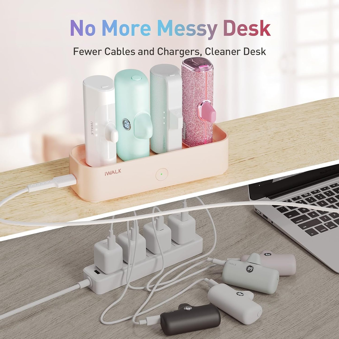 iWALK LinkPod Station LinkPod Cargador portátil de 4500 mAh.