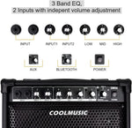Bafle Tambor Amplificado DM30 Portátil Recargable