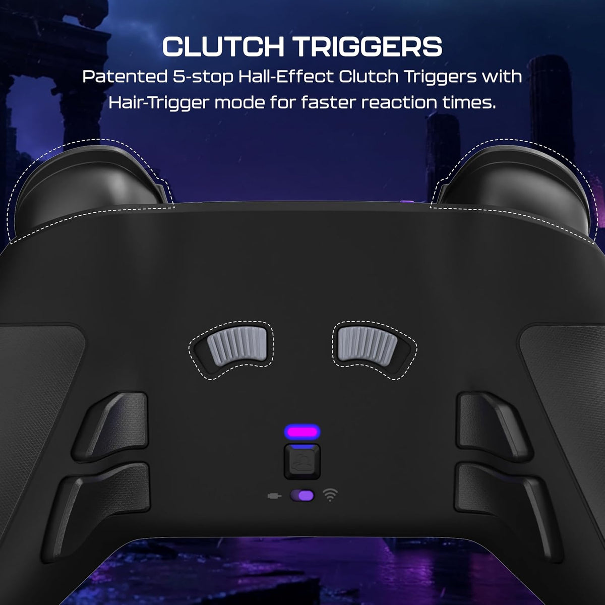 Control inalámbrico Turtle Beach Victrix Pro BFG Reloaded en negro para PS5 — vista 5