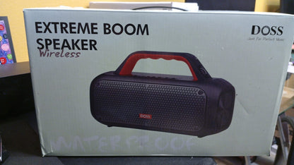 Altavoz DOSS Extreme Boom, Bluetooth con sonido potente de 60 W