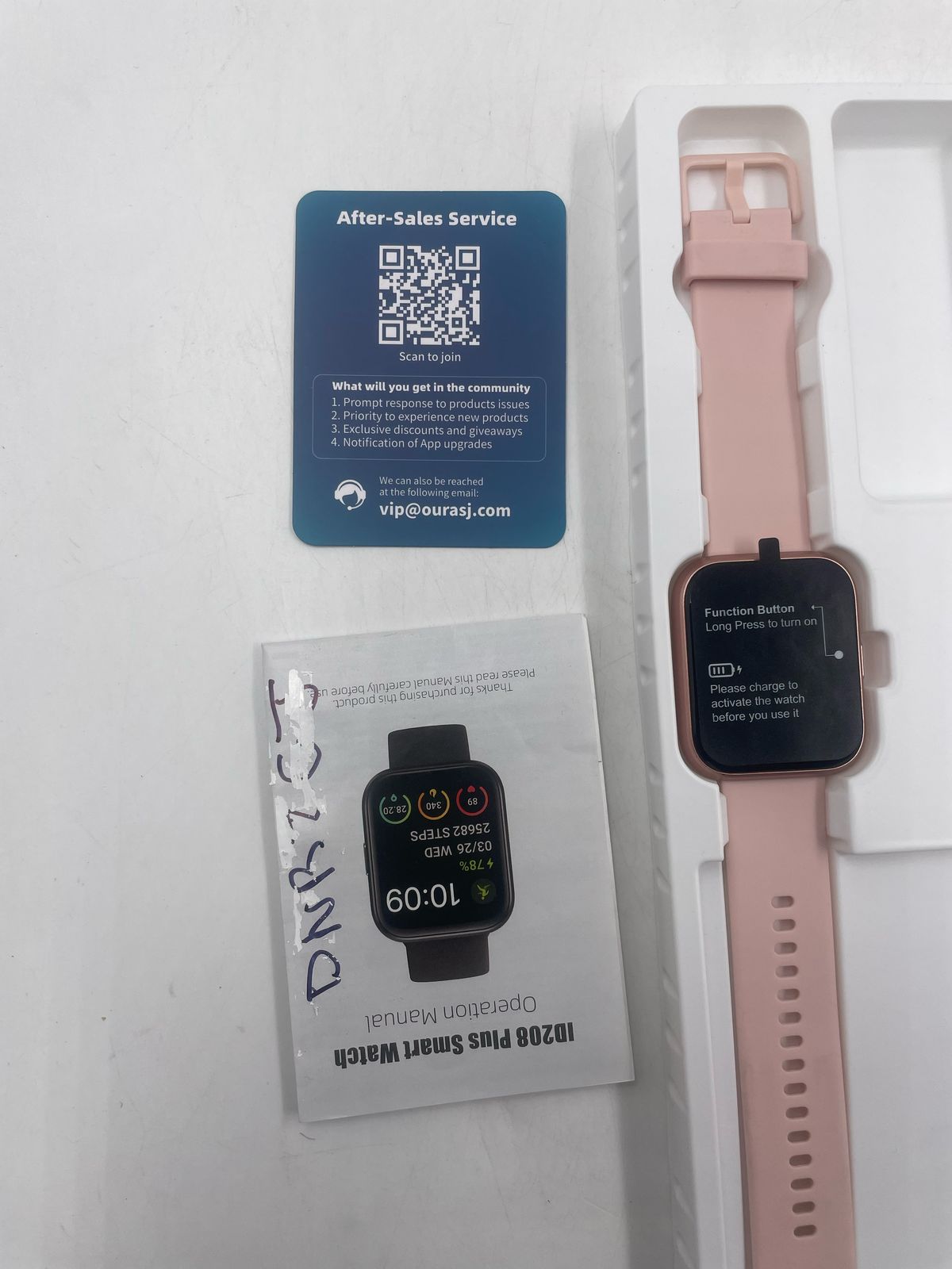 Smartwatch Mujer,Reloj Inteligente Deportivo para Mujer 1.96" Pantalla Bluetooth. (USADO).