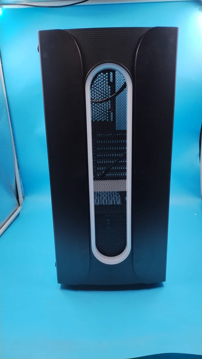 Gabinete Eagle Warrior Loop RGB, Cristal Templado, ATX, Micro ATX