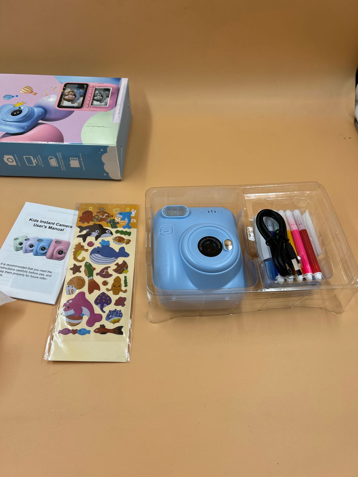 Cámara De Impresión Instantánea 1080P