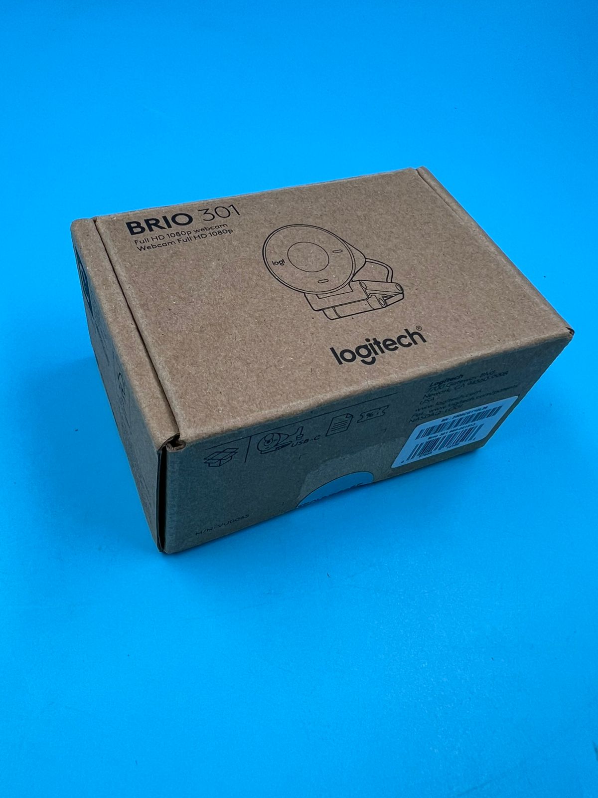 Logitech Brio 301 Cámara Web Obturador de privacidad (USADO)