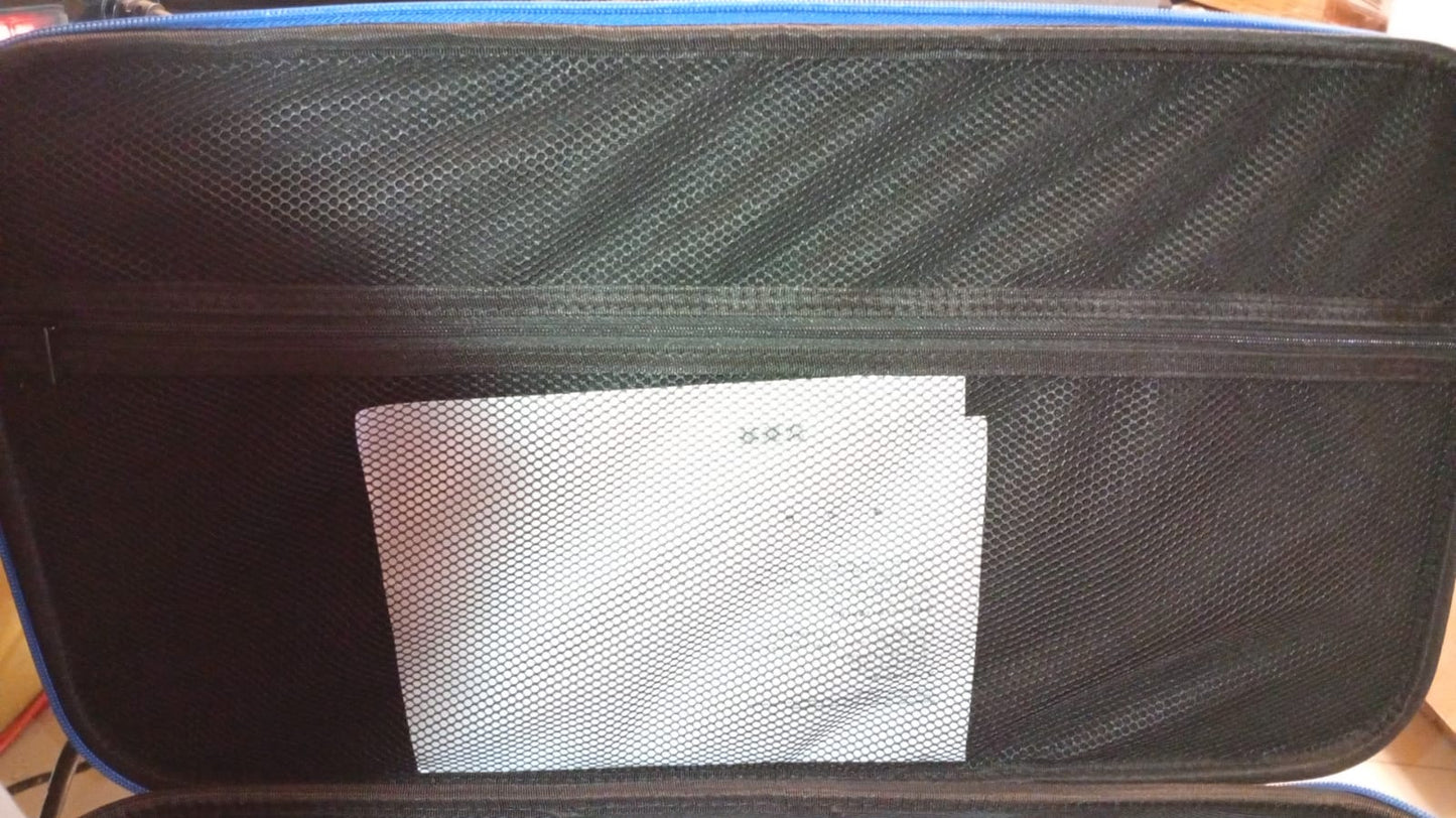 Bolsa de transporte Neewer para Q4, compartimentos dedicados.