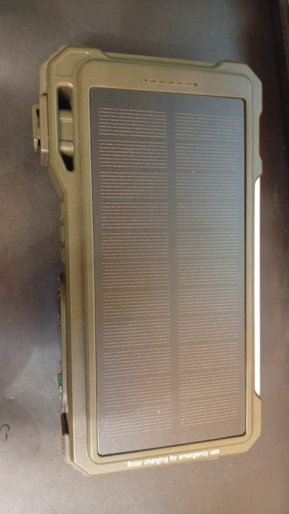 Cargador Solar Blavor PN-W39, con cables, para Samsung, Apple (USADO)