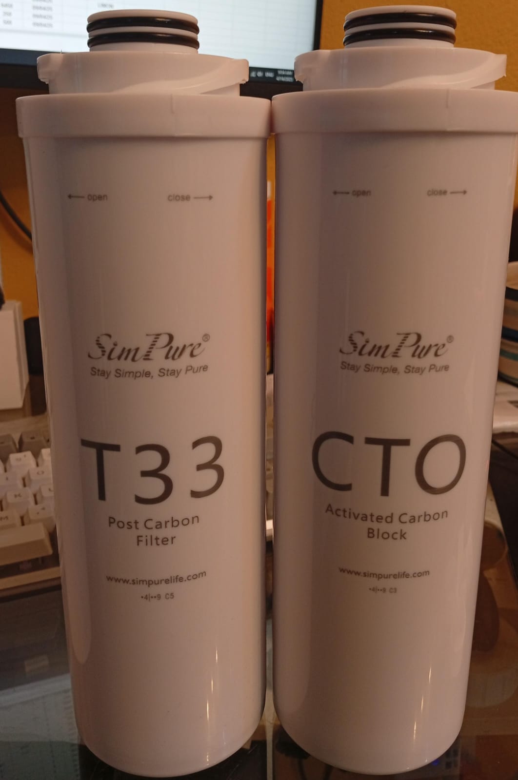 SimPure T1-400UV Sistema de ósmosis inversa, (USADO).