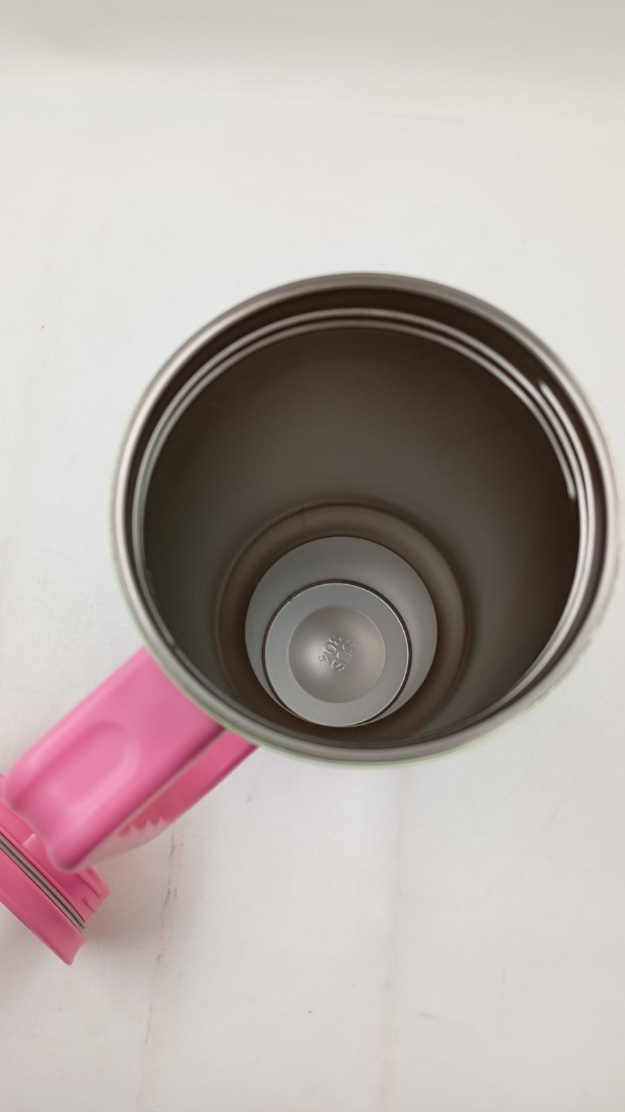 SANDJEST Vaso con monograma y asa, 40 onzas,