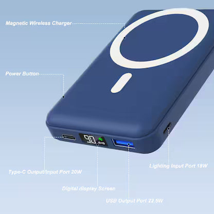 Bateria portatil powerbank magnetica 10000 mAh OPENBOX (USADO)