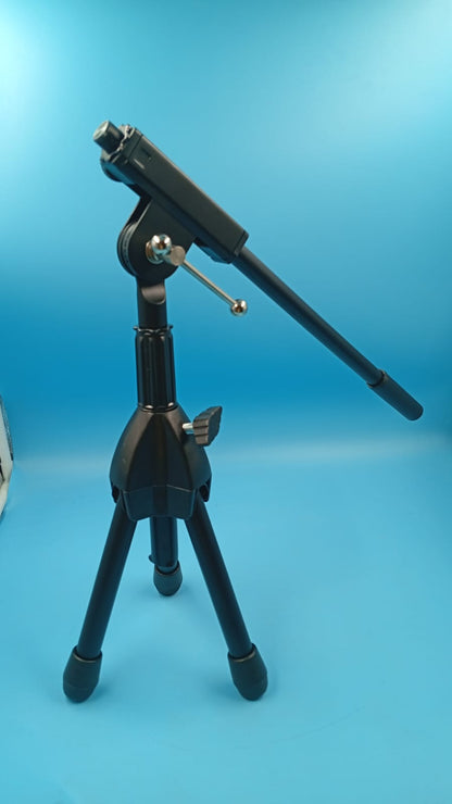 Trípode plegable de bajo perfil para micrófono, Stage Rocker. (DETALLE)