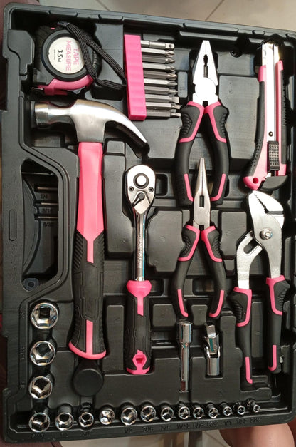 Kit de herramientas Tverim, rep. domésticas/automotrices, 412 pcs.
