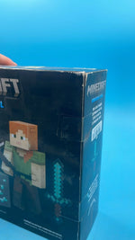Mattel, Minecraft Diamond Figura de Acción Alex Coleccionable 5.5''.