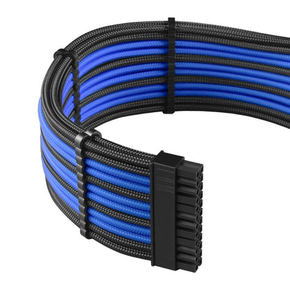 Kit de cables CableMod PRO ModMesh negro con azul para fuente de poder ASUS y Seasonic — vista 2