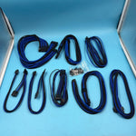 Kit de cables CableMod PRO ModMesh negro con azul para fuente de poder ASUS y Seasonic — vista 4