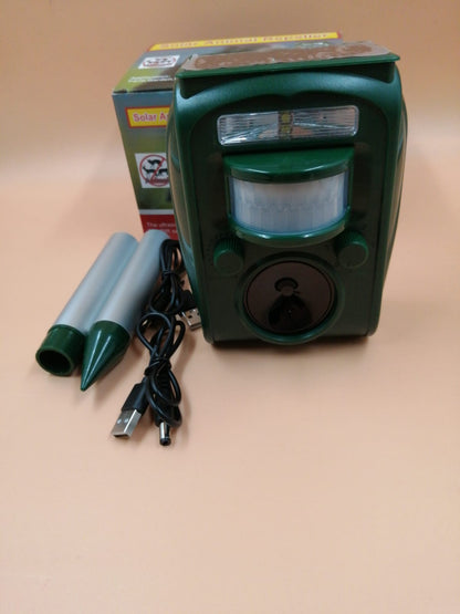 Repelente ultrasónico de animales sensor
