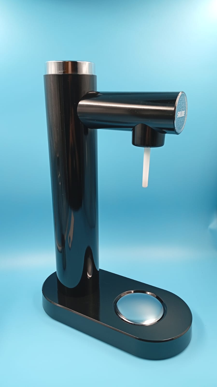 Máquina para hacer agua mineral, sin BPA de 1lt y stickers, (USADO).