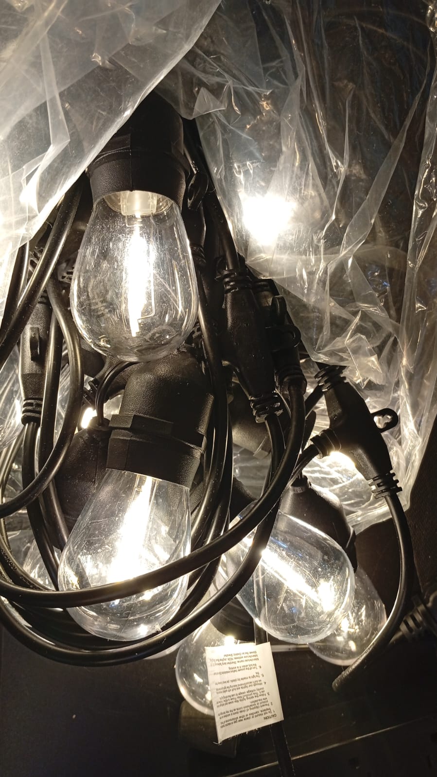 Cadenas de luces LED para exteriores, de 150 pies, Svater.