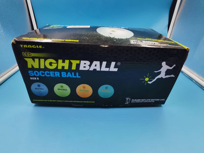 Balón Inflable Tangle Nightball Basketball LEDs verde Size 5