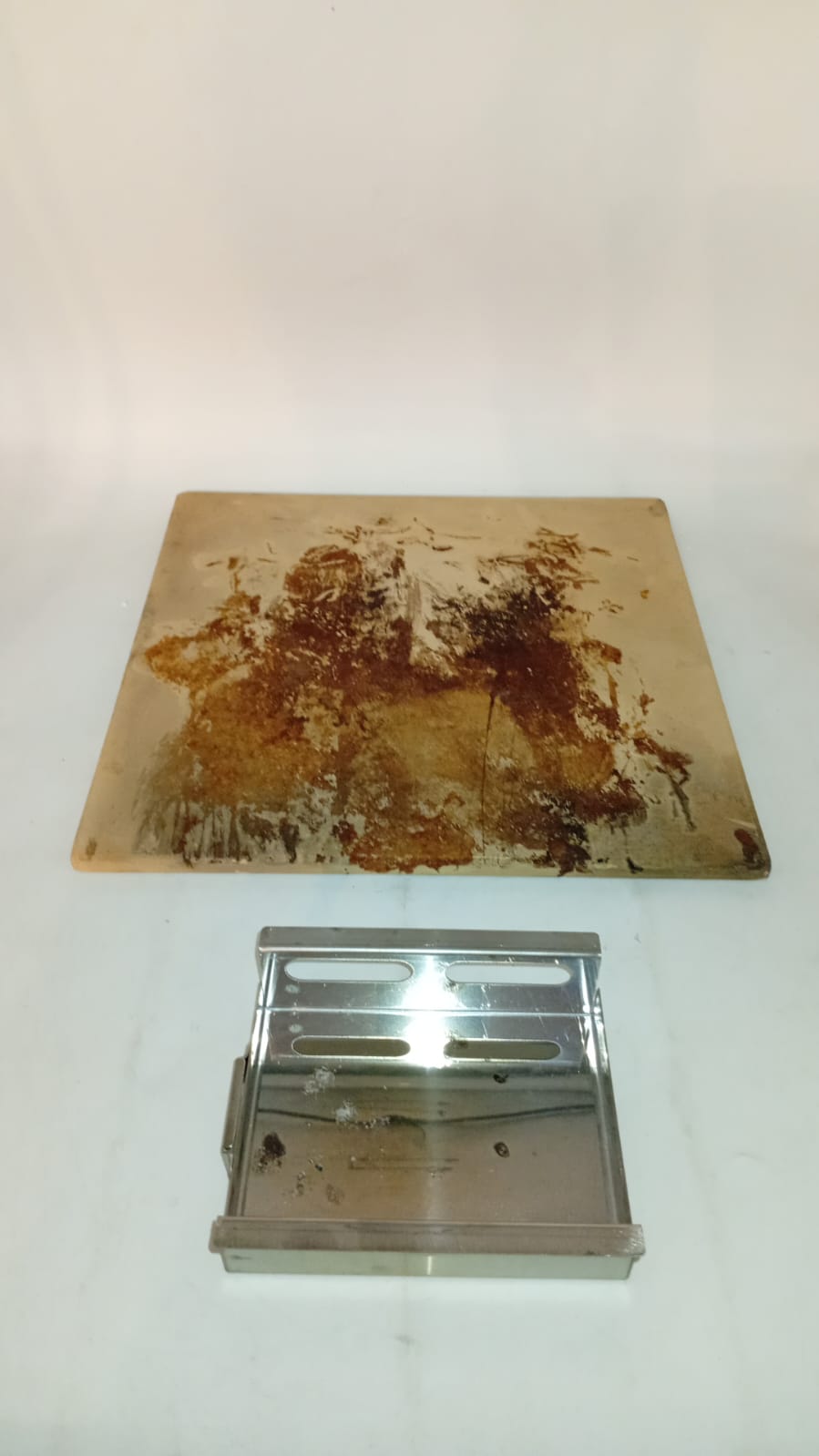 Horno de pizza, madera de pellets, portátil, stainless steel.(USADO)