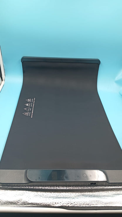 Tapete de calentamiento para alimentos, eléctrica de silicona, Negro.