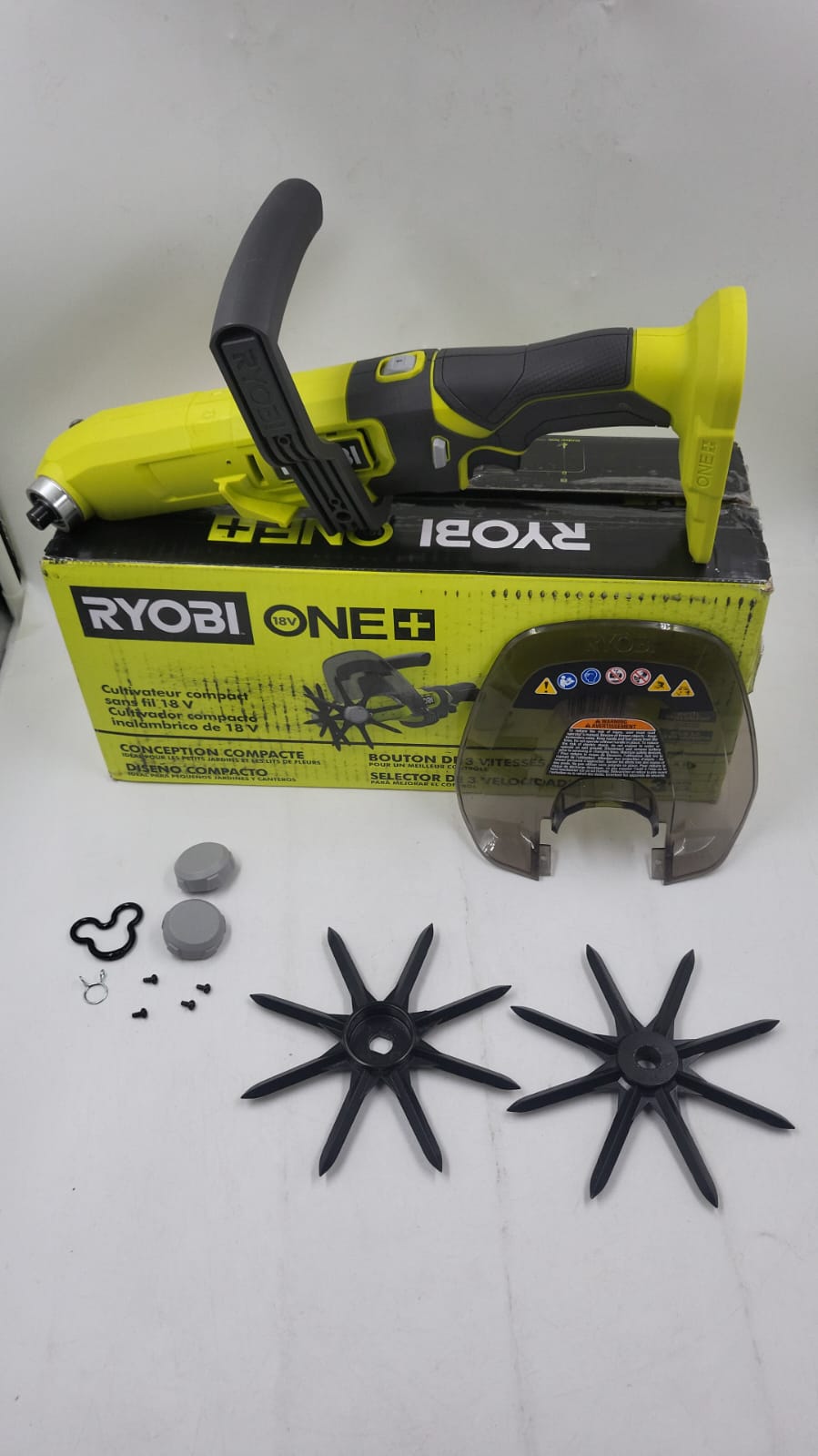 CULTIVADOR COMPACTO 18V ONE+ SOLO HERRAMIENTA RYOBI