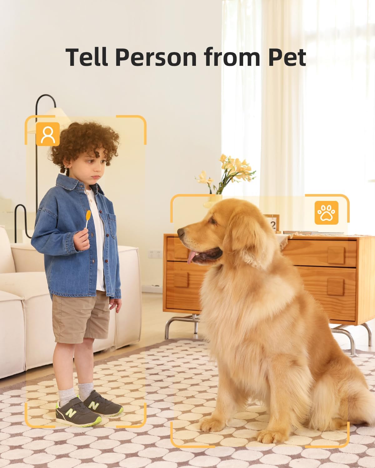 Cámara de seguridad Noorio T110,  conversación de 2 vías. (USADO)